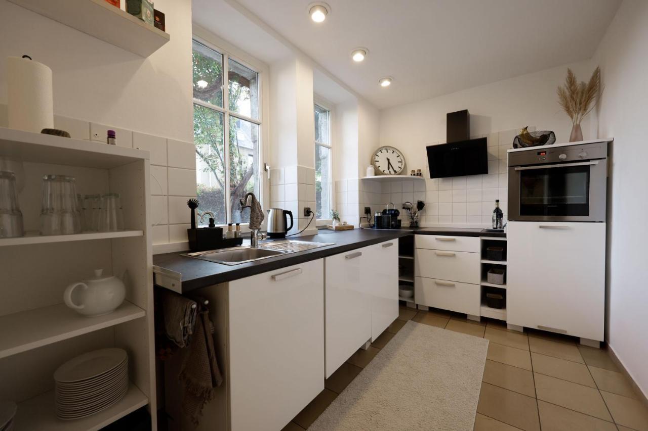 Paterre Wohnung In Der Rosa Villa Selb Esterno foto