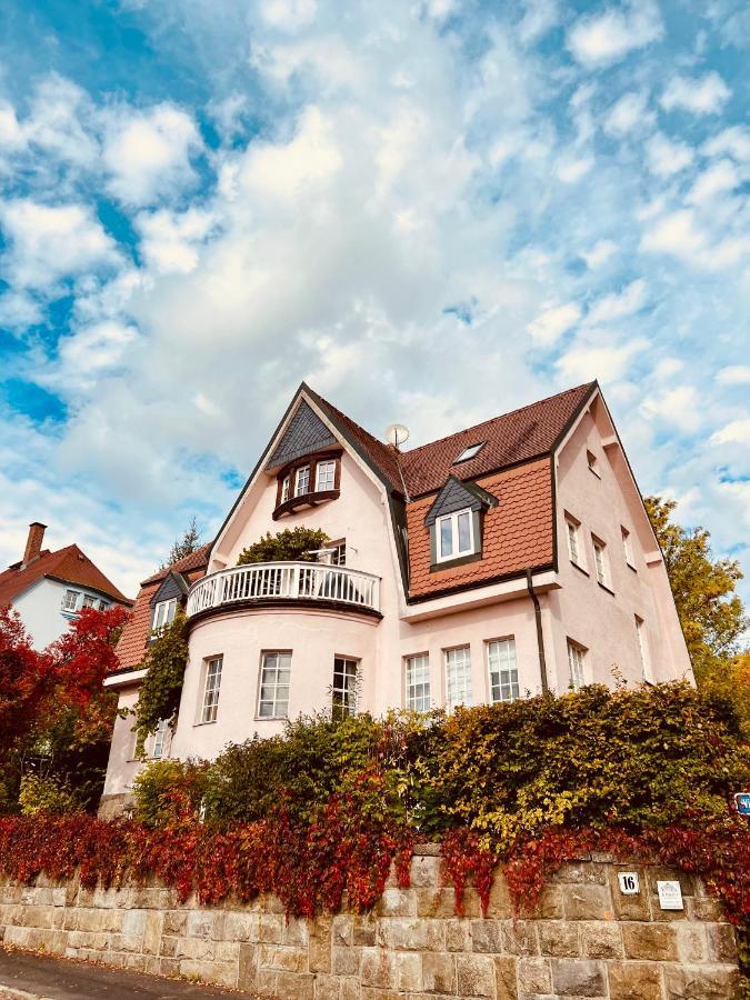 Paterre Wohnung In Der Rosa Villa Selb Esterno foto